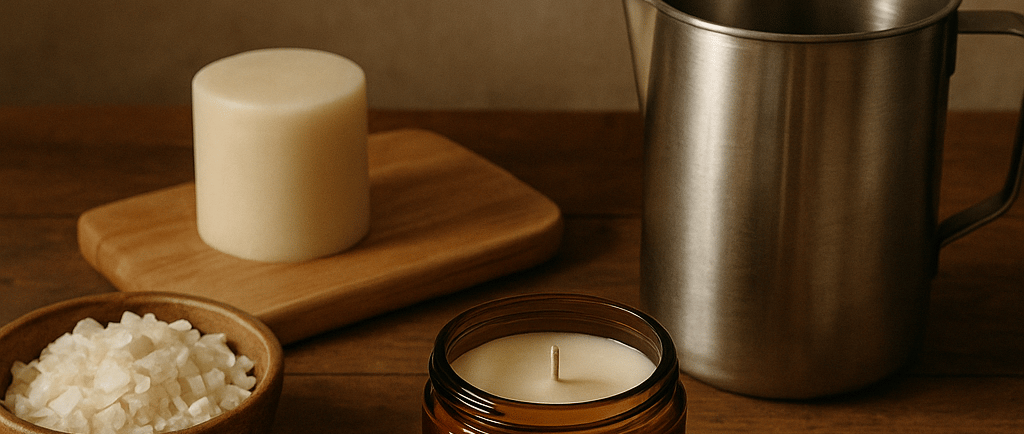 Hand made soy candles