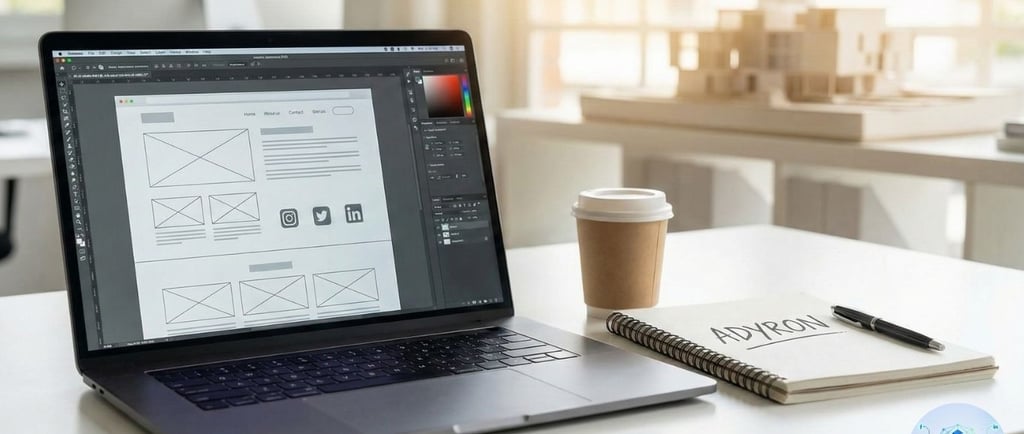 a laptop computer sitting on a table with a notebook and a notebook