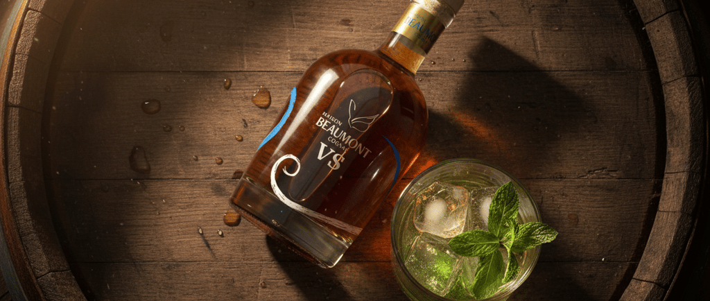 Cocktails-cognac, Goldfinger, le cocktail signature moderne au Cognac Maison Beaumont VS