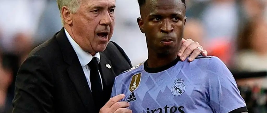Vinni Jr. and Ancelotti Brazilian Squad