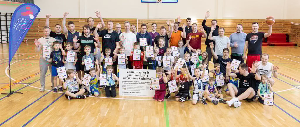 BSA sporto žaidynių šventė Pašilaičių bendruomenei