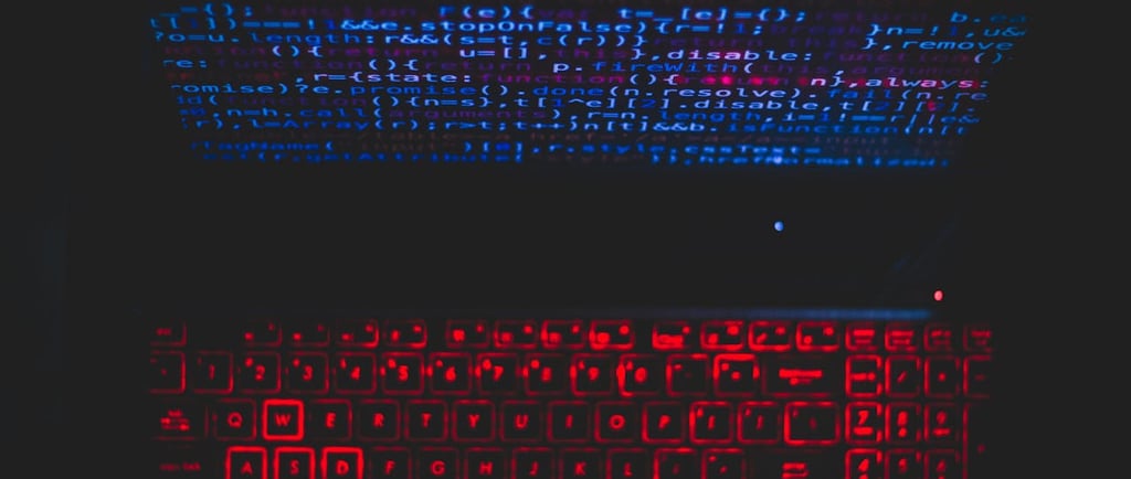 Photo by Rahul Pandit: https://www.pexels.com/photo/blue-and-red-light-from-computer-1933900/