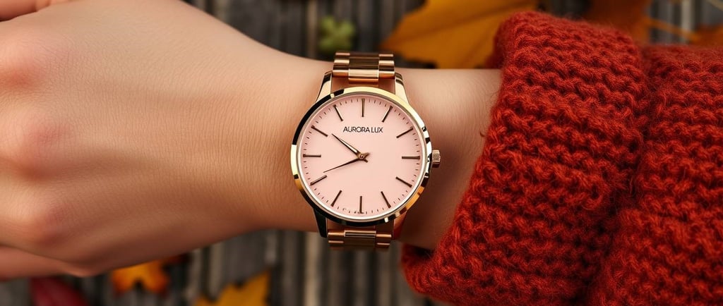 Jam tangan rose gold