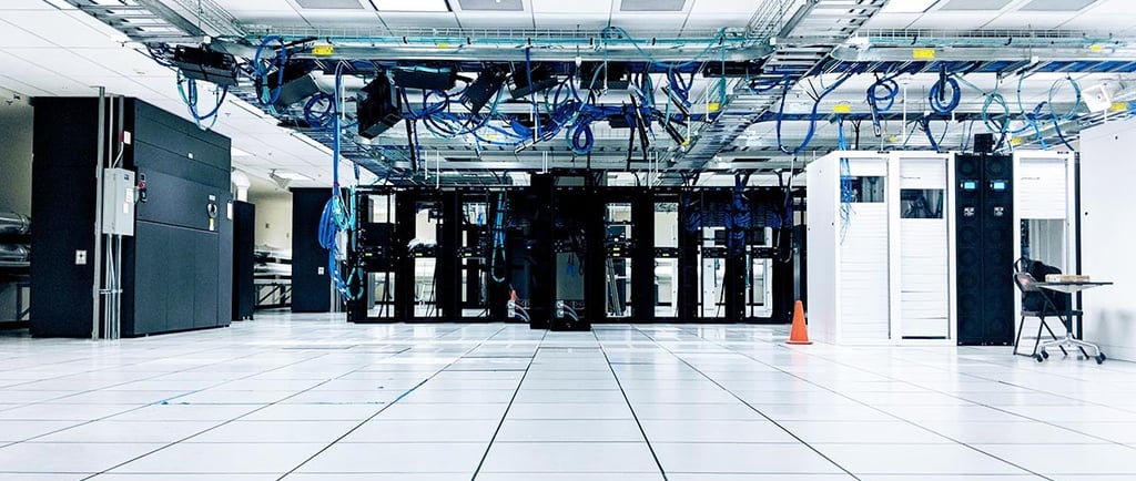 data center white module