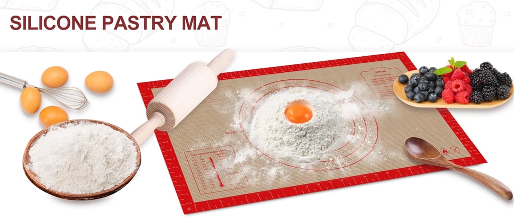 Useful silicone baking mat