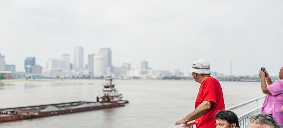 touristes en croisière
