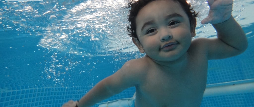 clases de natacion para bebes y niños en Merida Yucatan Mexico