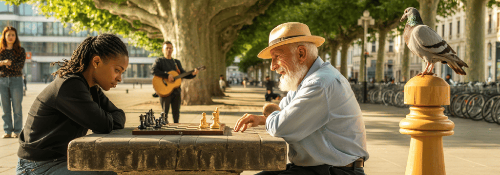 Échecs en plein air