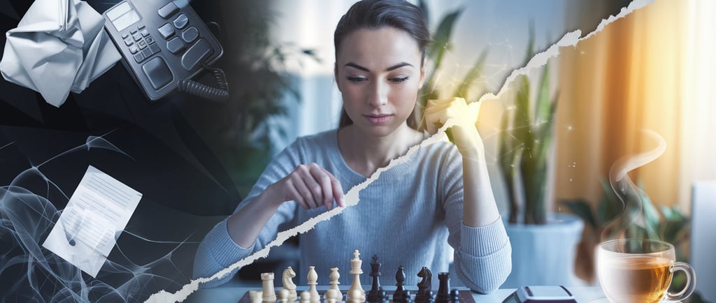 Les échecs et le stress