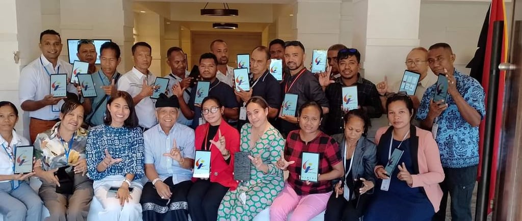 a group of people posing for a picture