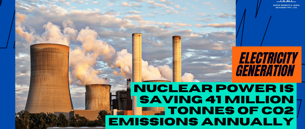 Nuclear Power is Saving 41 million tonnes CO2 emissions
