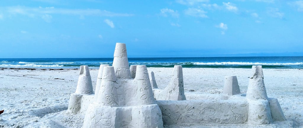 sandcastle photo on Siesta Key