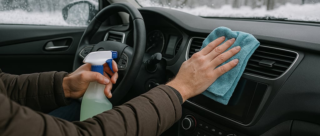 nettoyer sa voiture en hiver à Nantes
