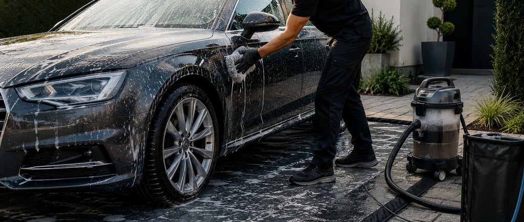 lavage auto exterieur obligation légale tapis de lavage