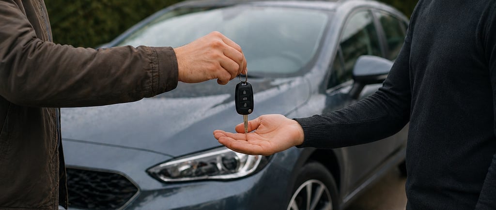 Faire nettoyer sa voiture avant la Revente