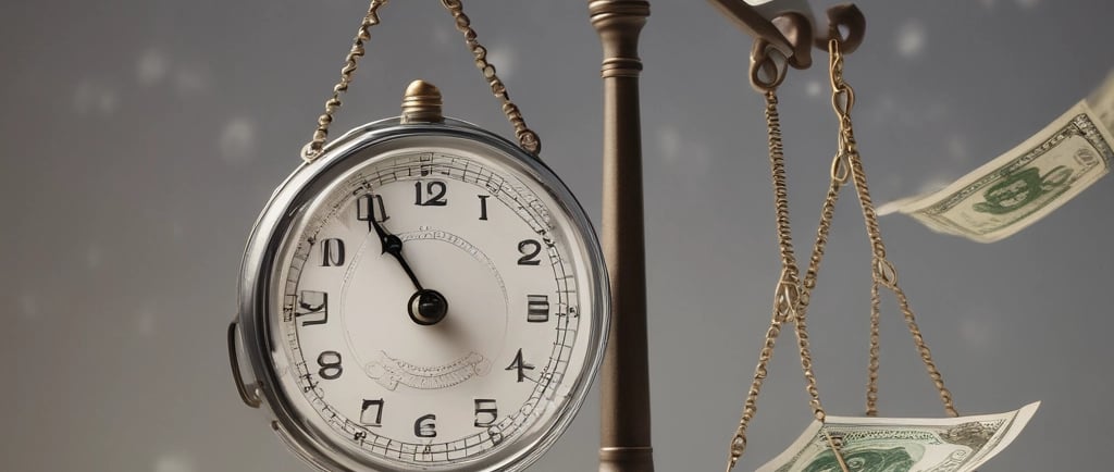 A confident entrepreneur presenting a growth chart in a modern office