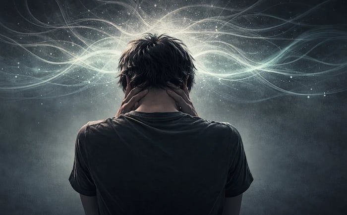 Illustration af mental overbelastning og høj arousal i relation til selvskade og kriseplaner