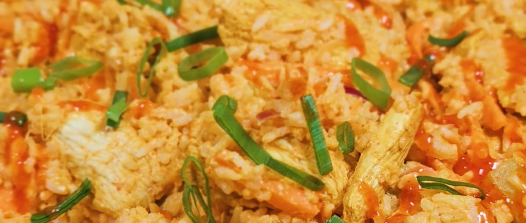 creamy chicken rice