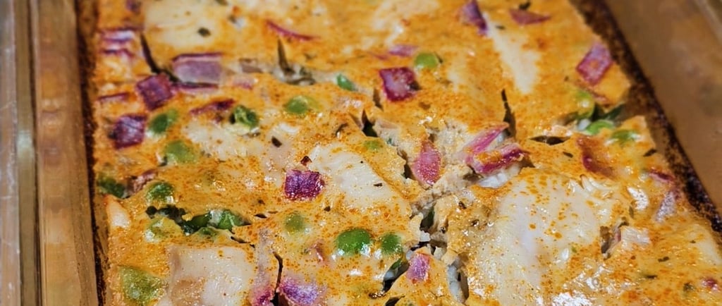 poulet riz red curry