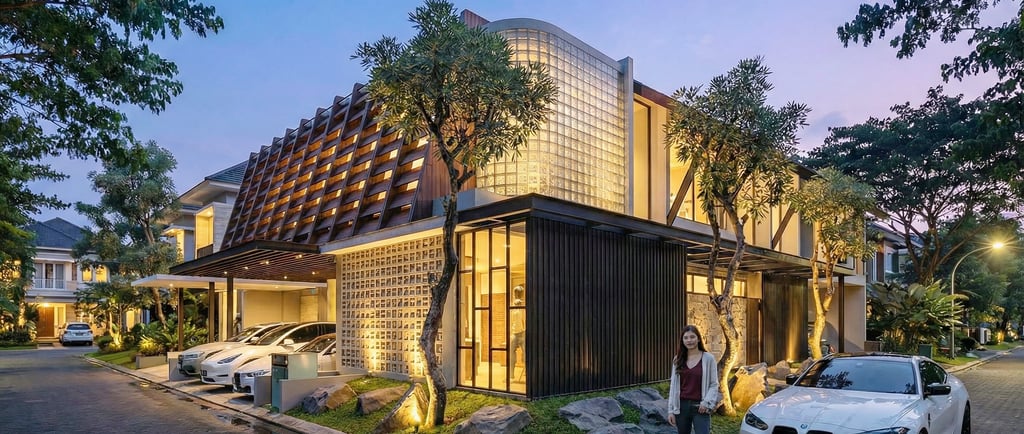 Jasa arsitektur & interior rumah mewah modern Jakarta, BSD, Serpong, PIK, Karawaci