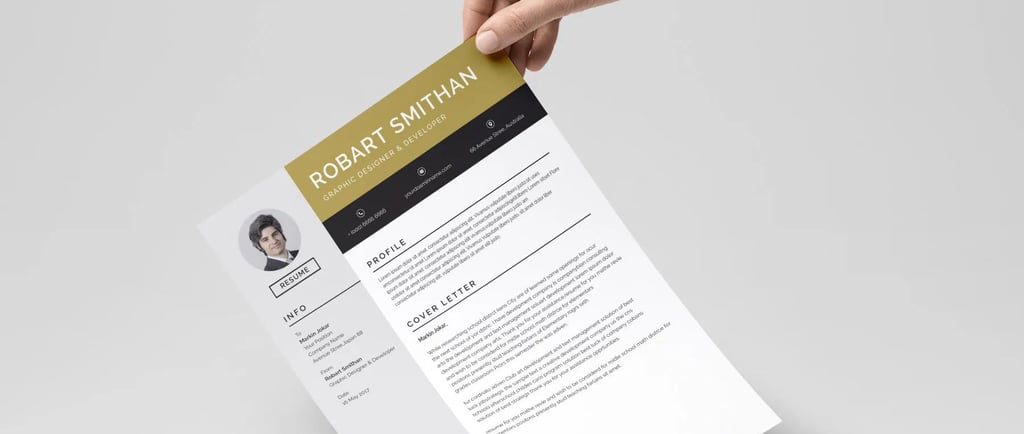 Resume look like