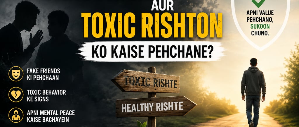 fake friends and toxic relationship