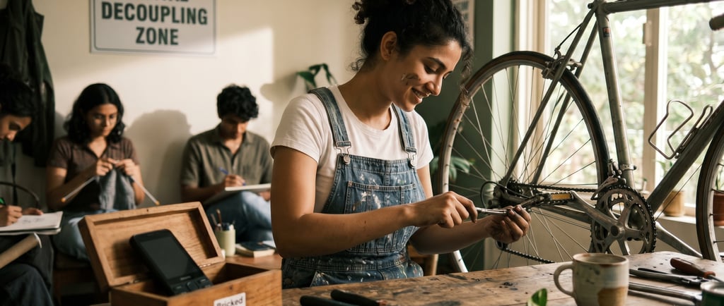 Digital Decoupling Gen Z lifestyle
