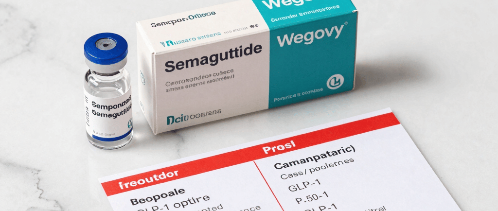 Compounded semaglutide weight loss showing affordable GLP-1 option with TMates versus brand name