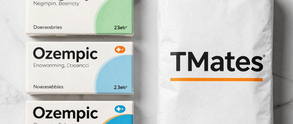 TMates versus Wegovy Ozempic comparison showing affordable semaglutide alternative without insurance