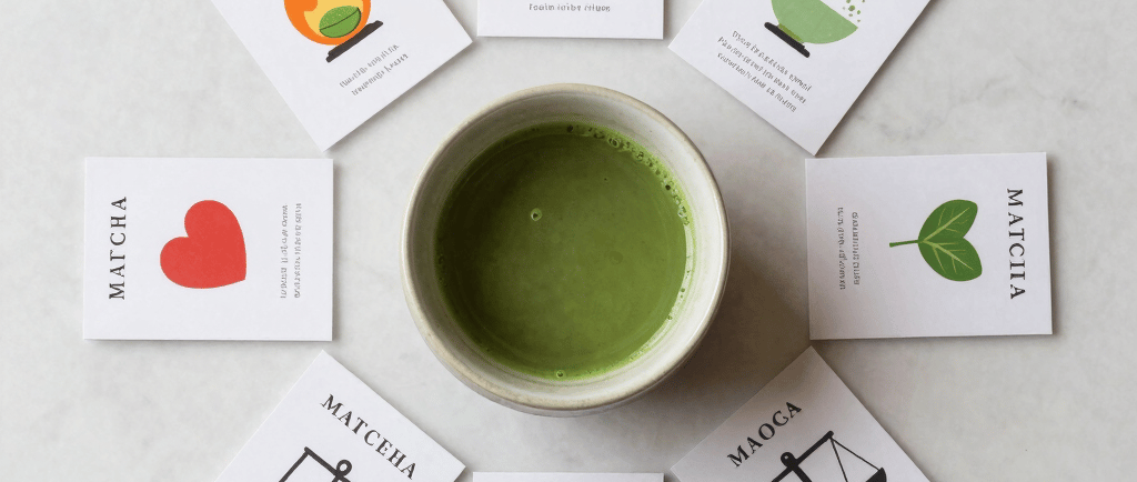 7 matcha tea benefits for weight loss showing Matcha Suri natural fat burning drink advantages