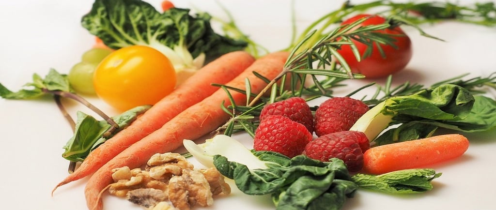 Fruits, Nuts and Vegetables