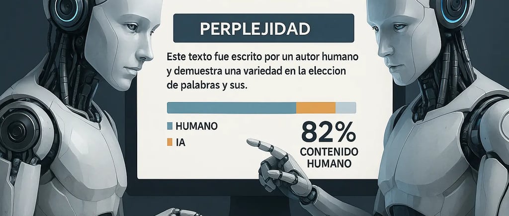 IA detectando contenido IA en texto