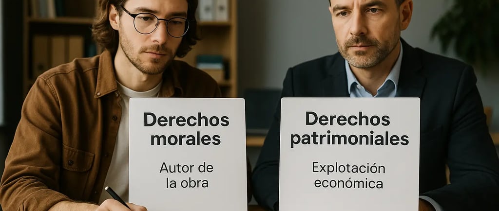 Obras protegidas: derechos morales y patriimoniales