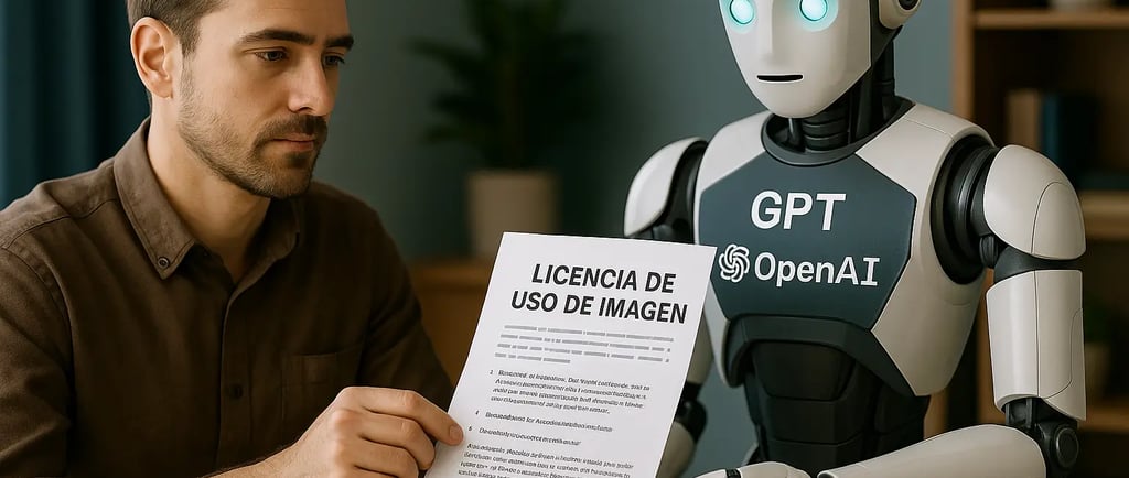 Licencia de uso de imagenes generadas con GPT