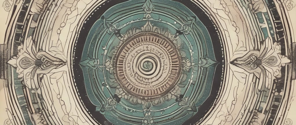 a circular shaped drawing of a circular object showing rebranding of self