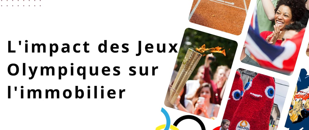 Banniére Jeux Olympiques et Immobilier