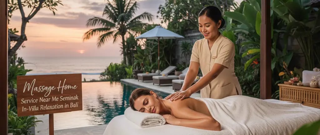 Massage Home Service Near Me Seminyak 