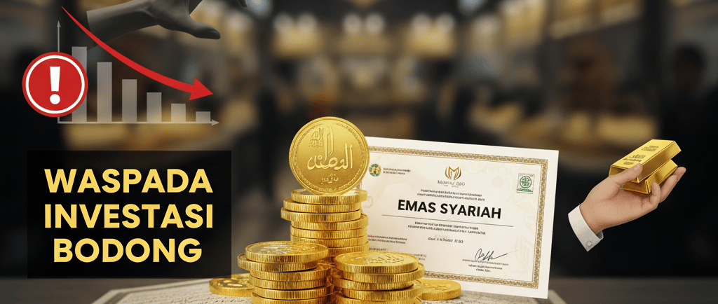 Peringatan investasi bodong emas syariah vs. investasi aman dan syariah dengan emas fisik