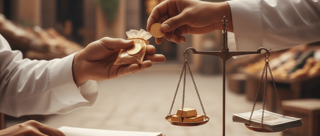 Jual beli emas syariah