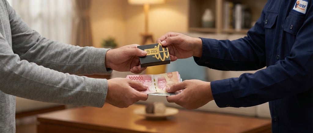 Apa Itu COD Emas Syariah? Solusi Beli Emas COD Halal dengan Sistem Wakalah yang Sah