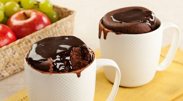 Receita Bolo de Caneca com Whey Protein
