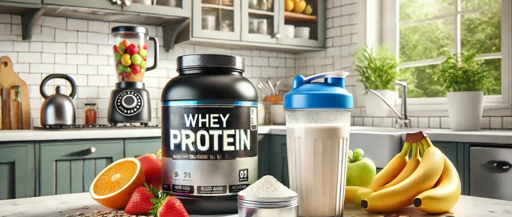 Como o Whey Protein Age no Corpo