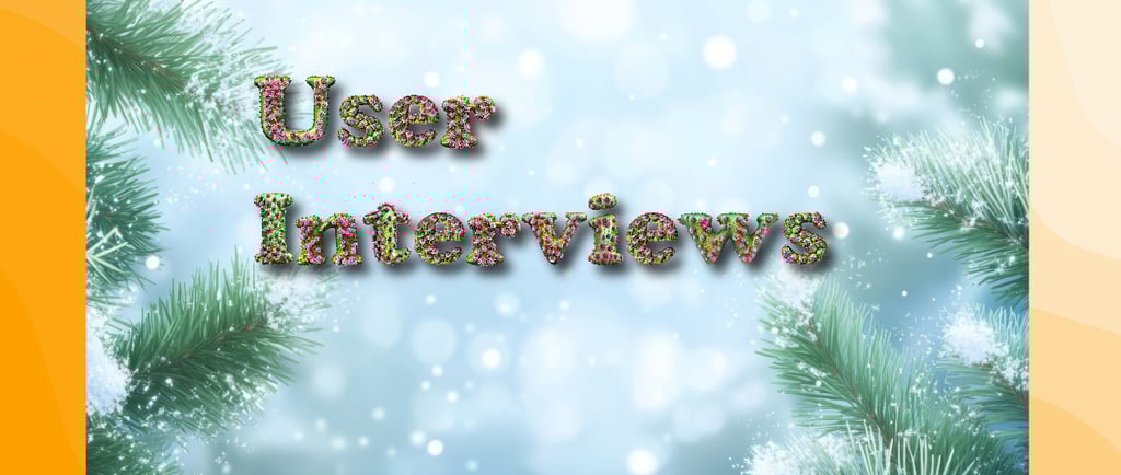 User Interviews 