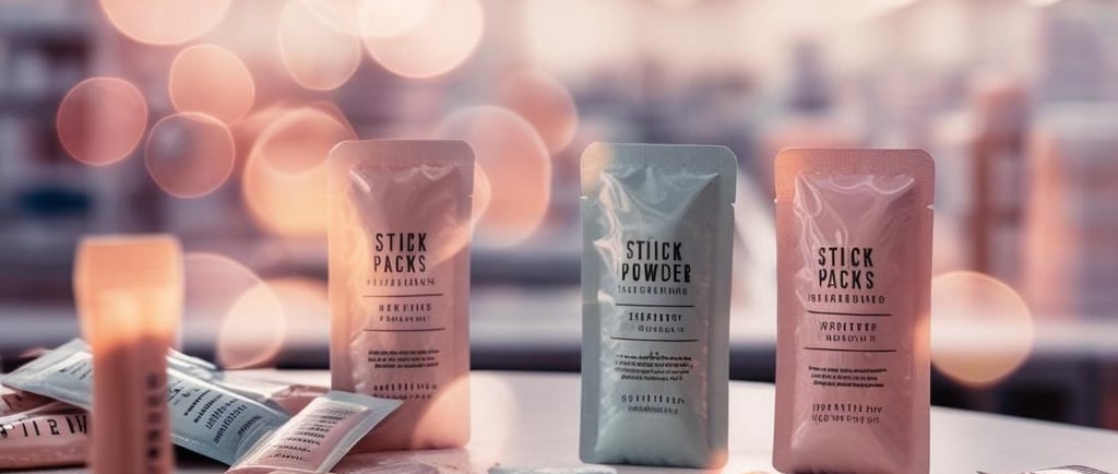Stick pack products for CPG brands