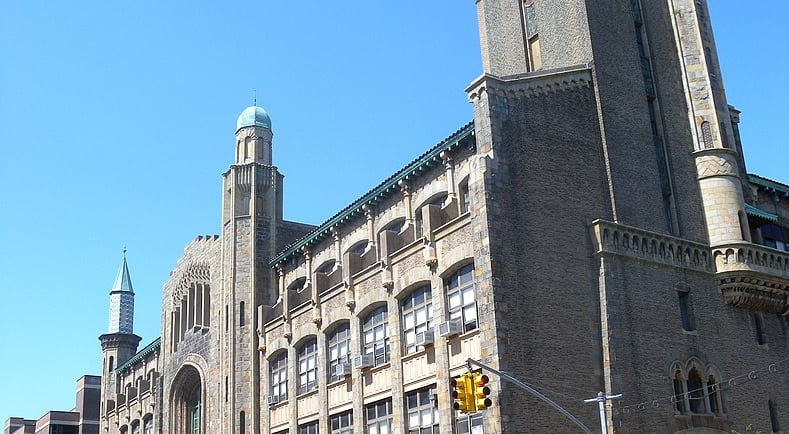 Yeshiva University main building, where many of the abuses are alleged to have occurred.