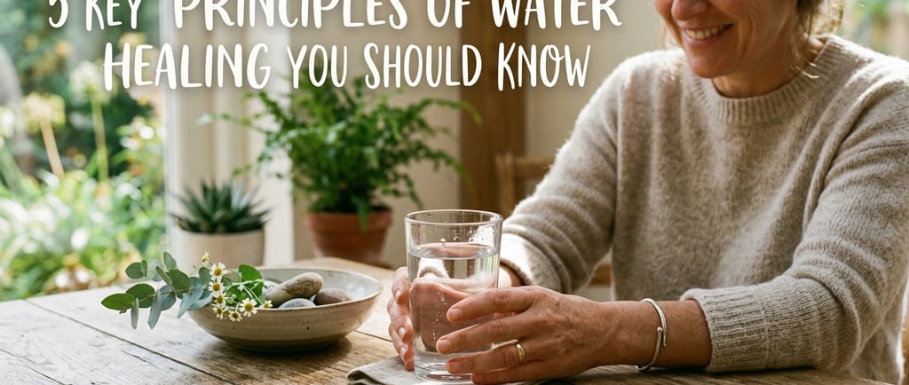 5 Key Principles of Water Healing You Should Know