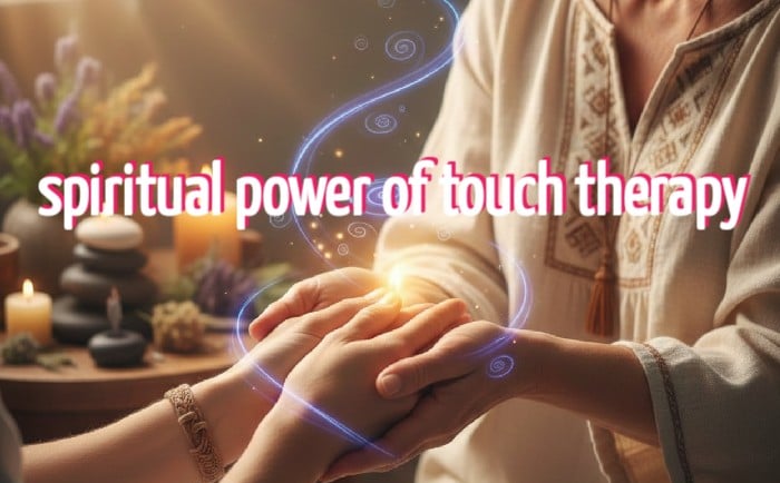 Spiritual power of tuch therapy