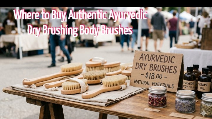 Where to Buy Authentic Ayurvedic Dry Brushing Body Brushes