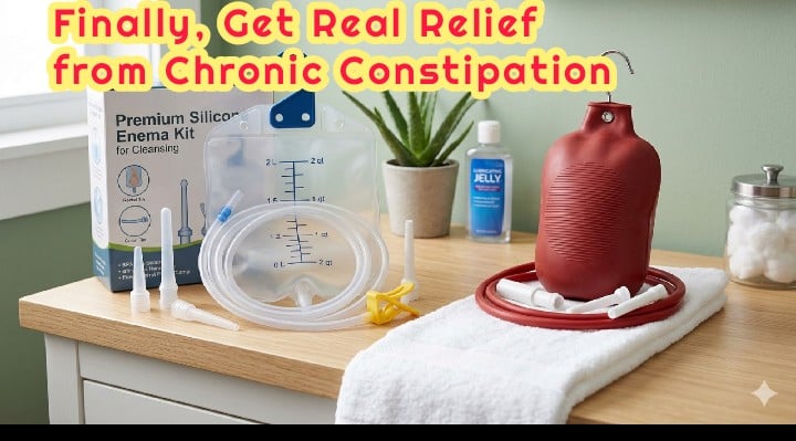 Top Rated Enema Bags for Chronic Constipation Relief at Home