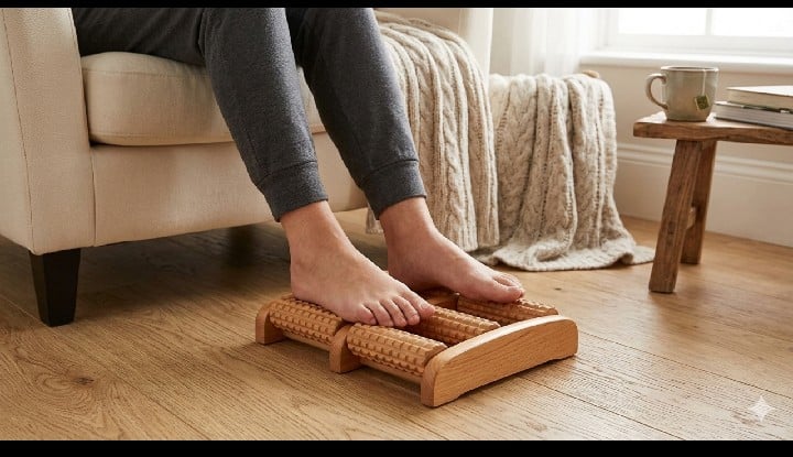 Top Wooden Foot Massager Rollers for Improving Blood Circulation